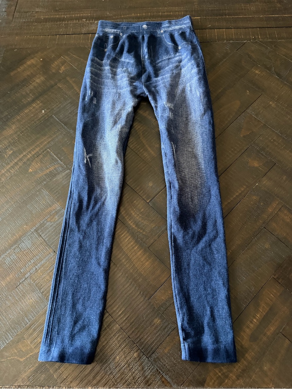 Women's Stretch Indigo Leggings